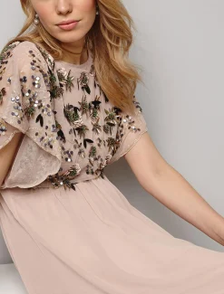 Aaliyah Embellished Maxi Dress