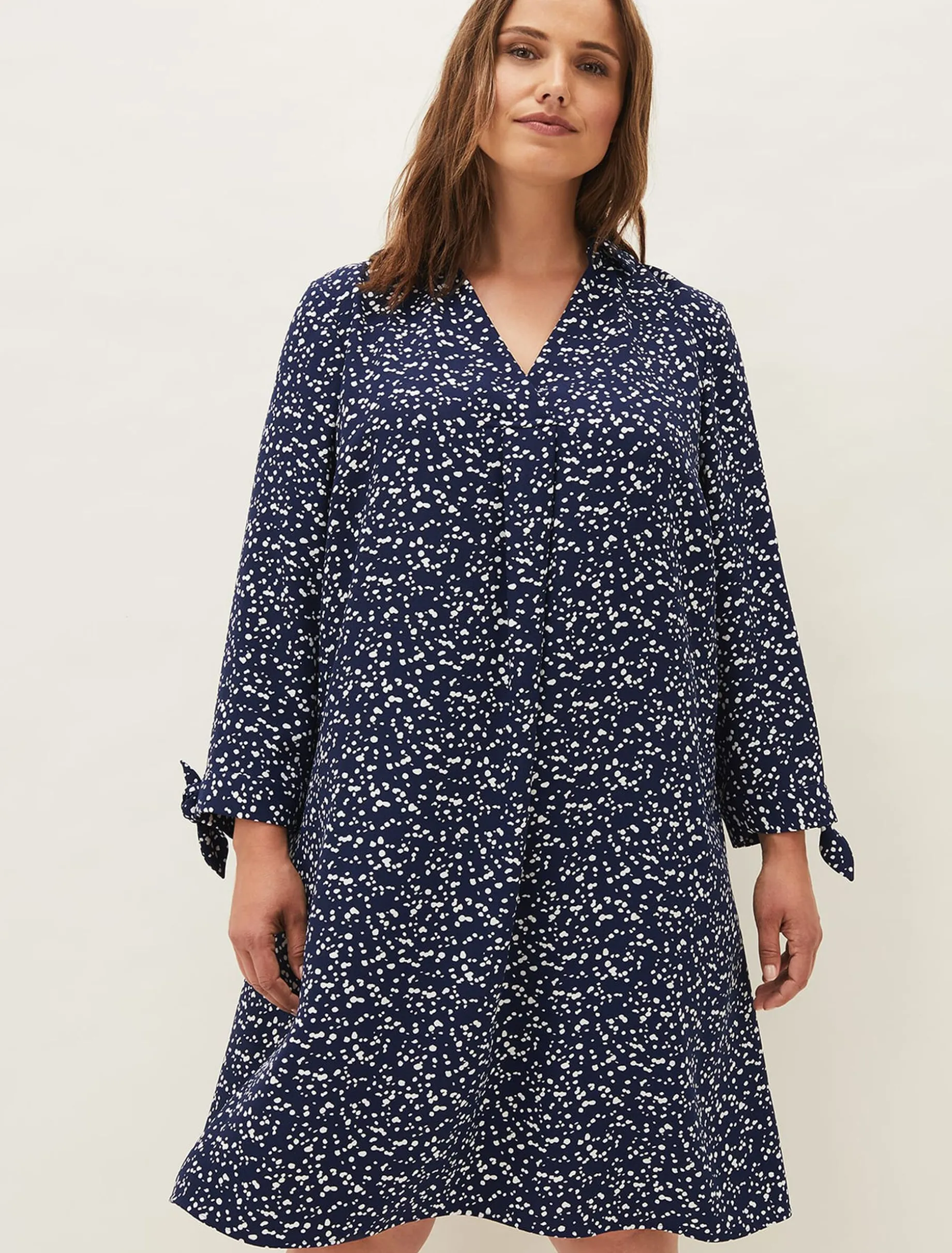 Abigail Spot Swing Dress