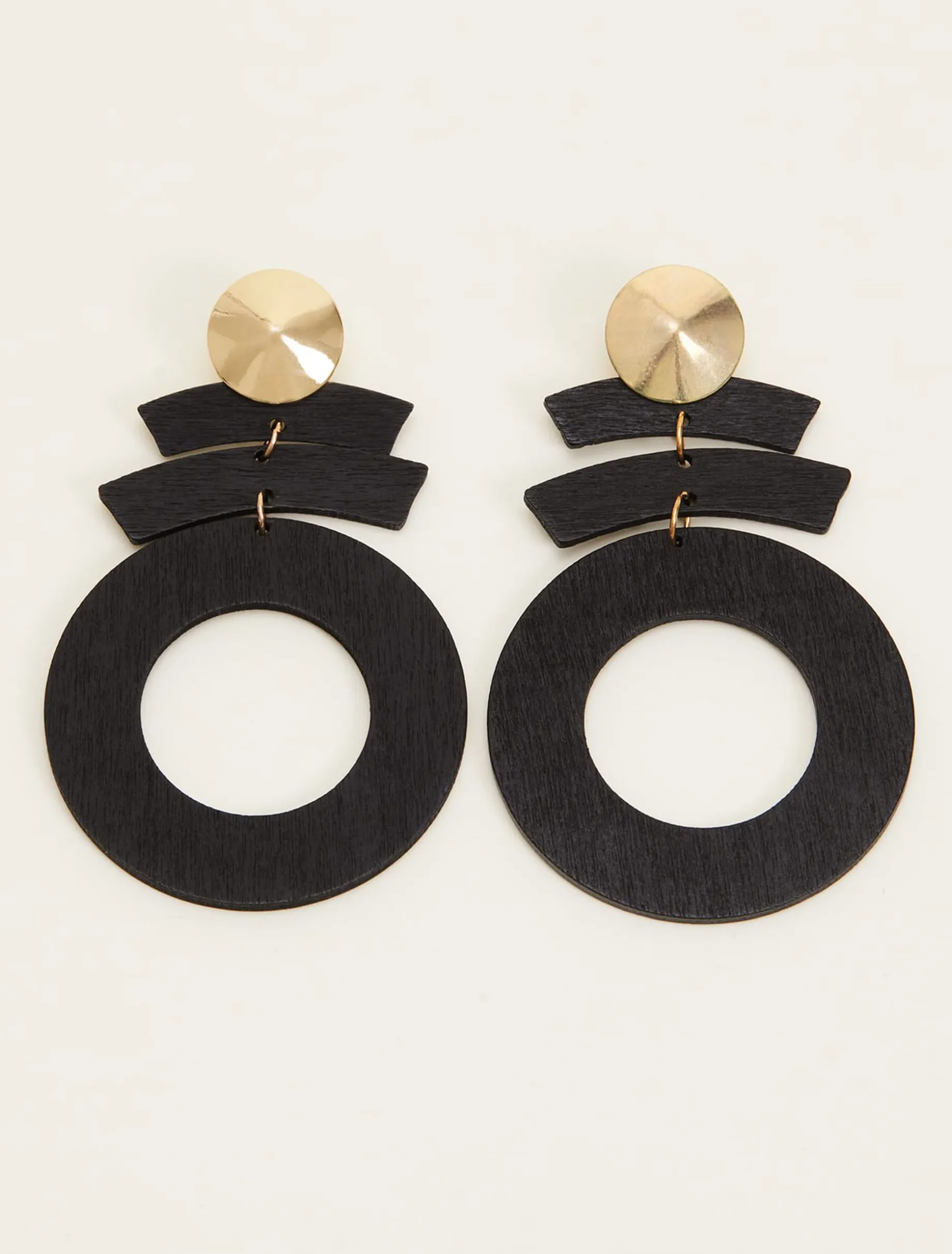 Abstract Drop Earrings