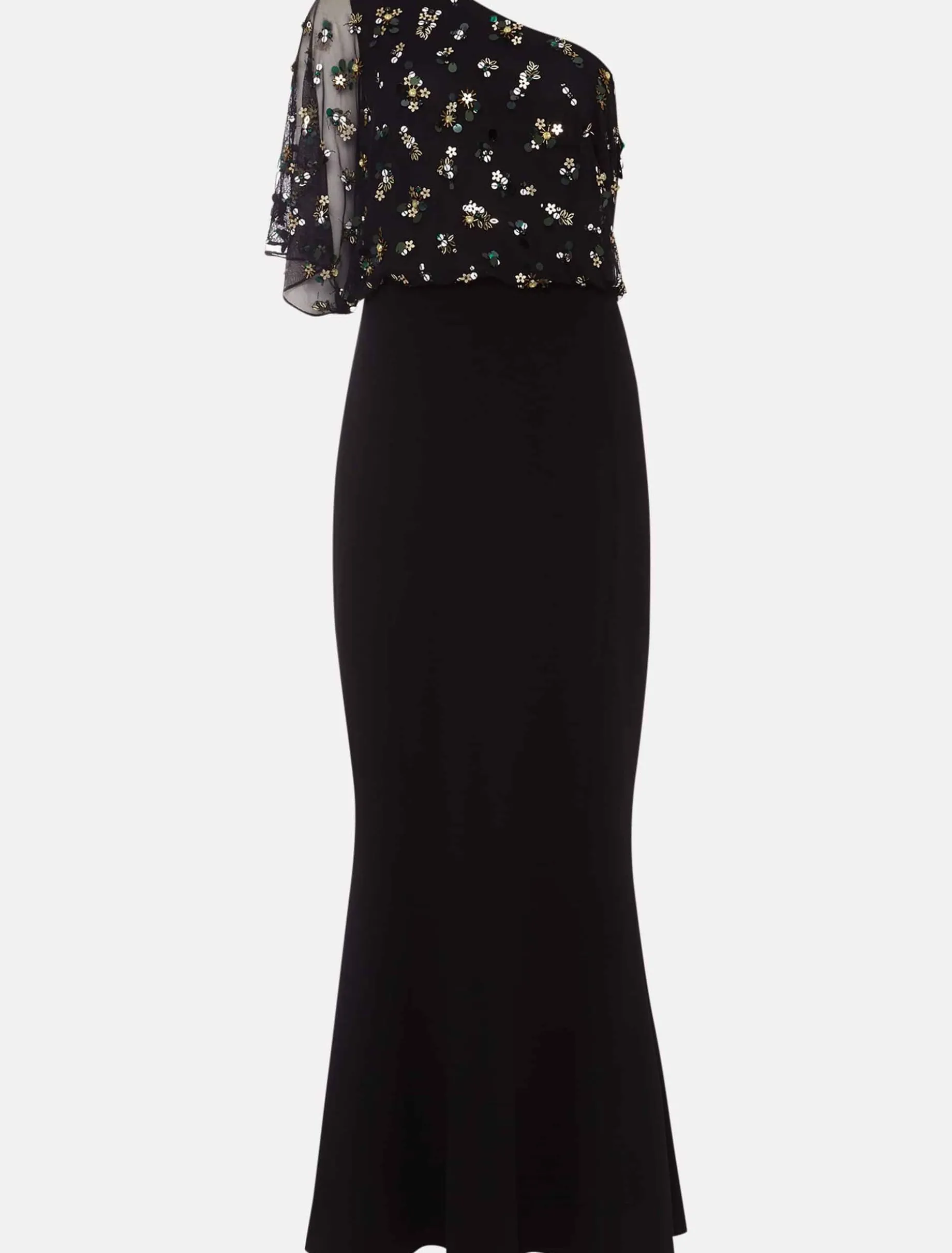 Adele Sequinned One Shoulder Dress