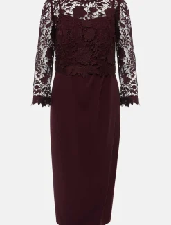 Adeline Double Layer Lace Dress