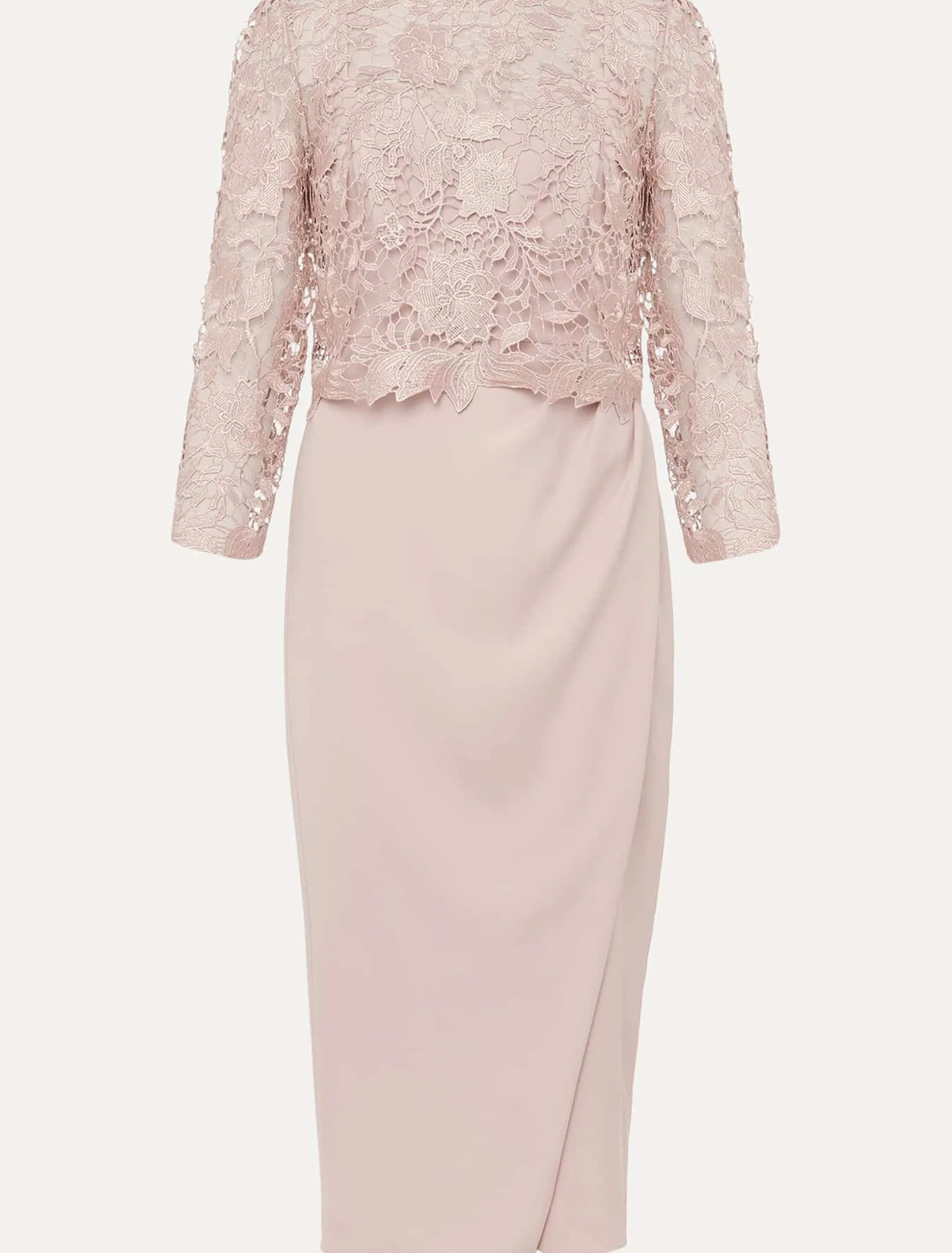 Adeline Double Layer Lace Dress