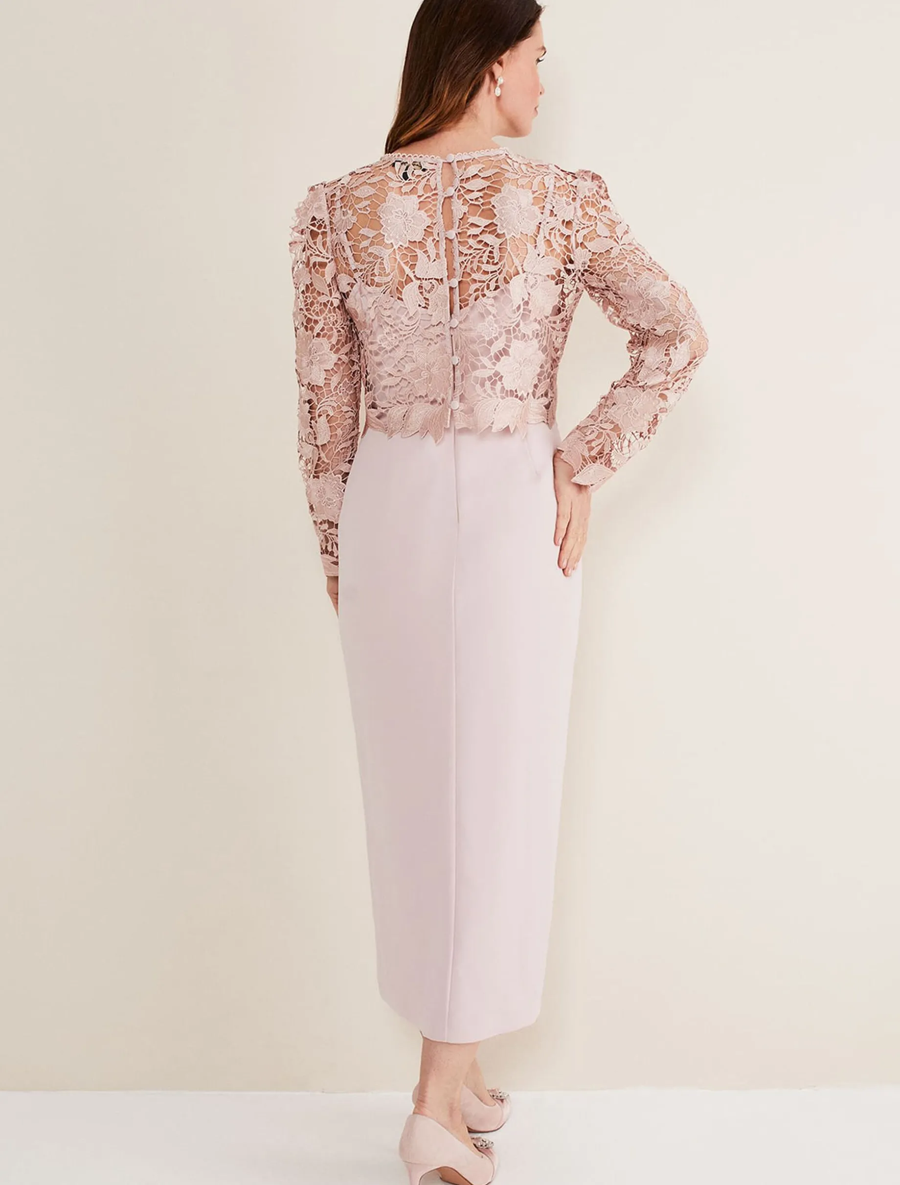 Adeline Double Layer Maxi Dress