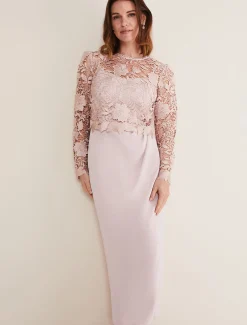 Adeline Double Layer Maxi Dress