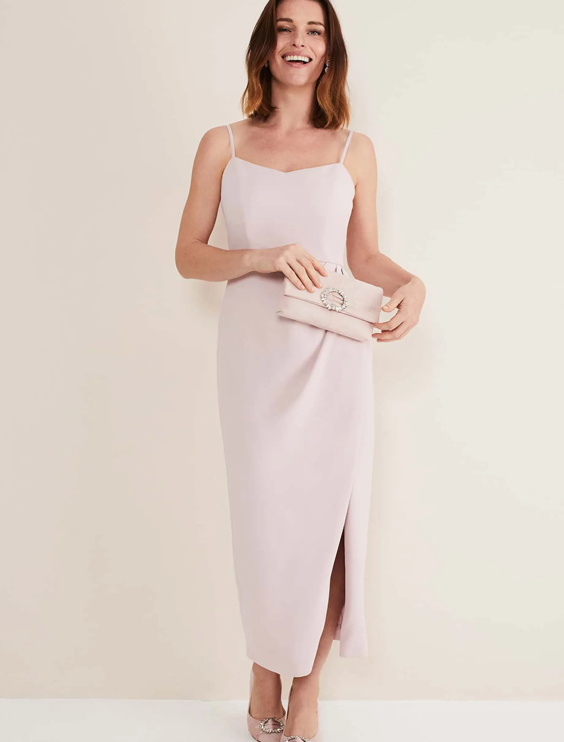Adeline Double Layer Maxi Dress