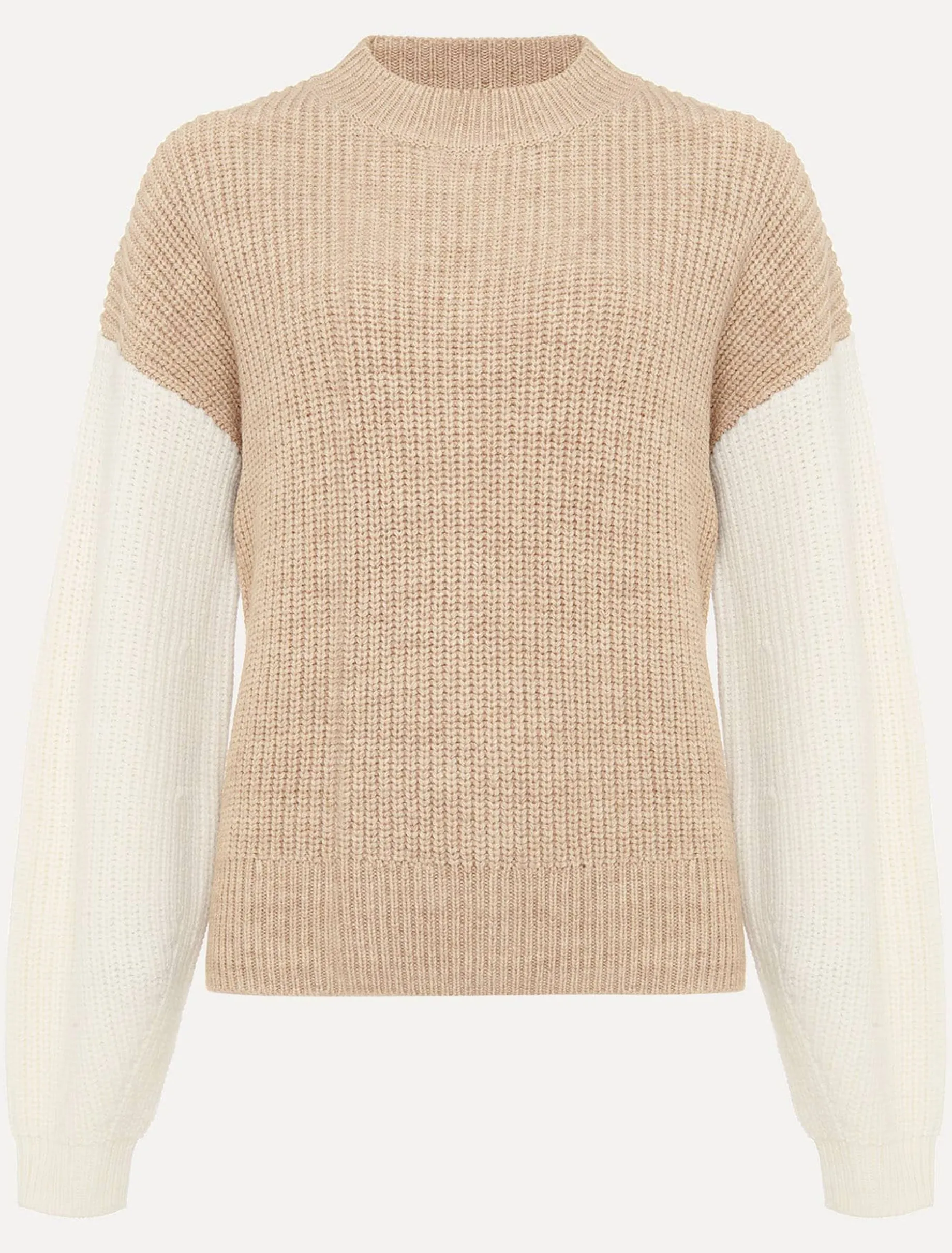 Adora Colourblock Chunky Jumper