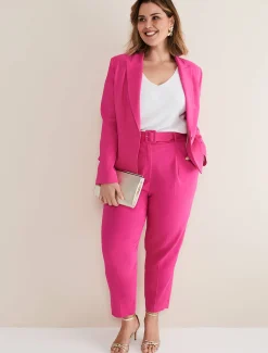 Adria Belted Cigarette Trousers