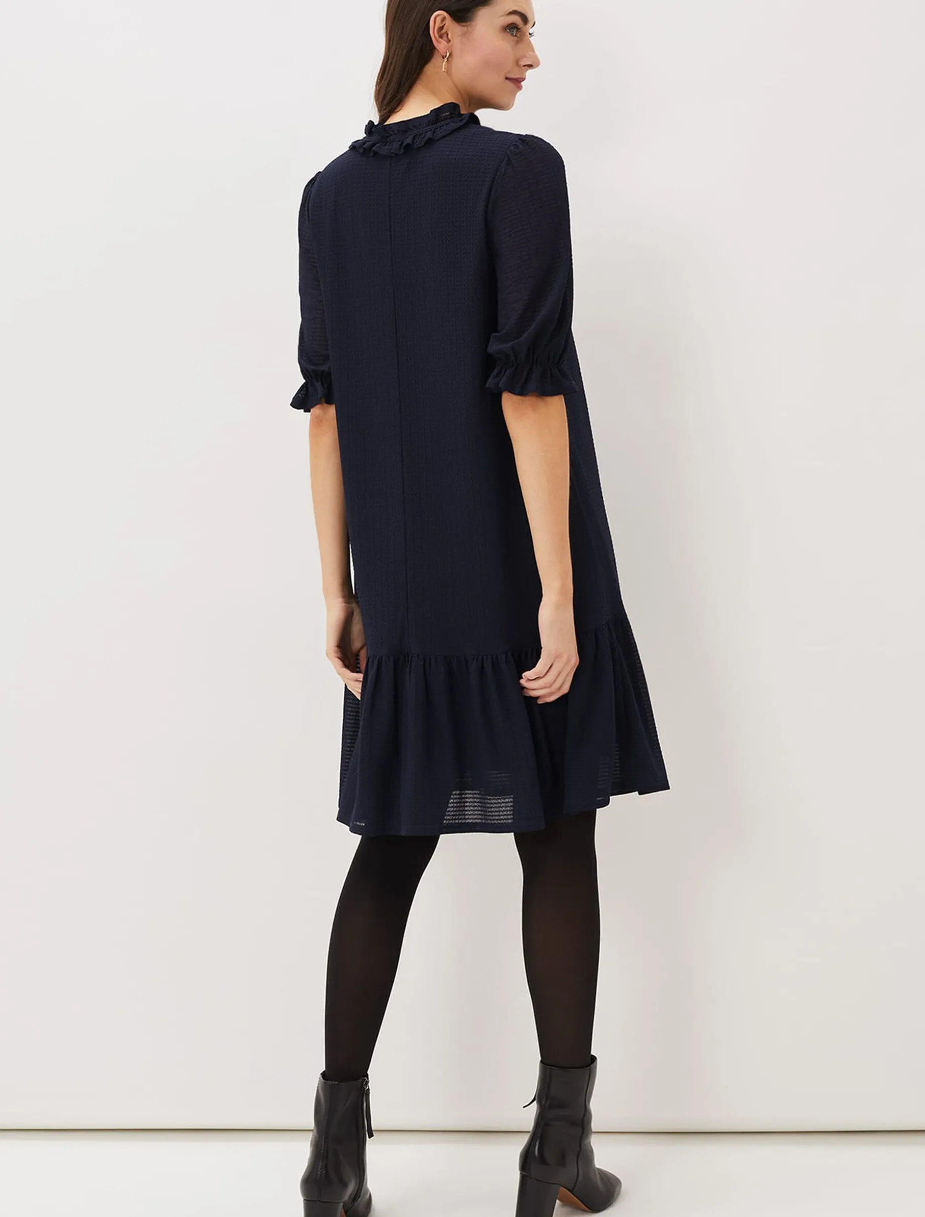 Aerin Textured Swing Dress