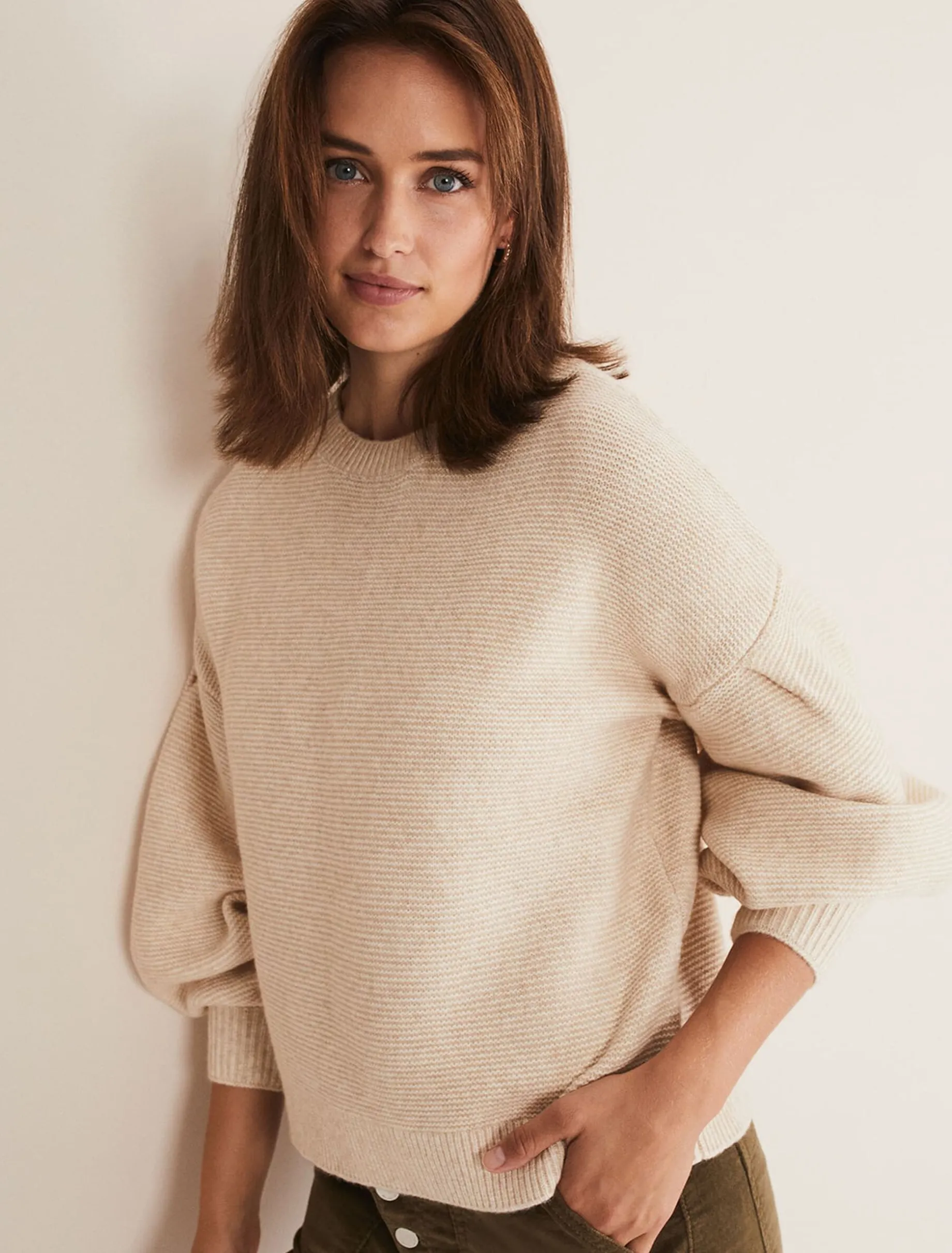 Afia Bell Sleeve Knitted Jumper
