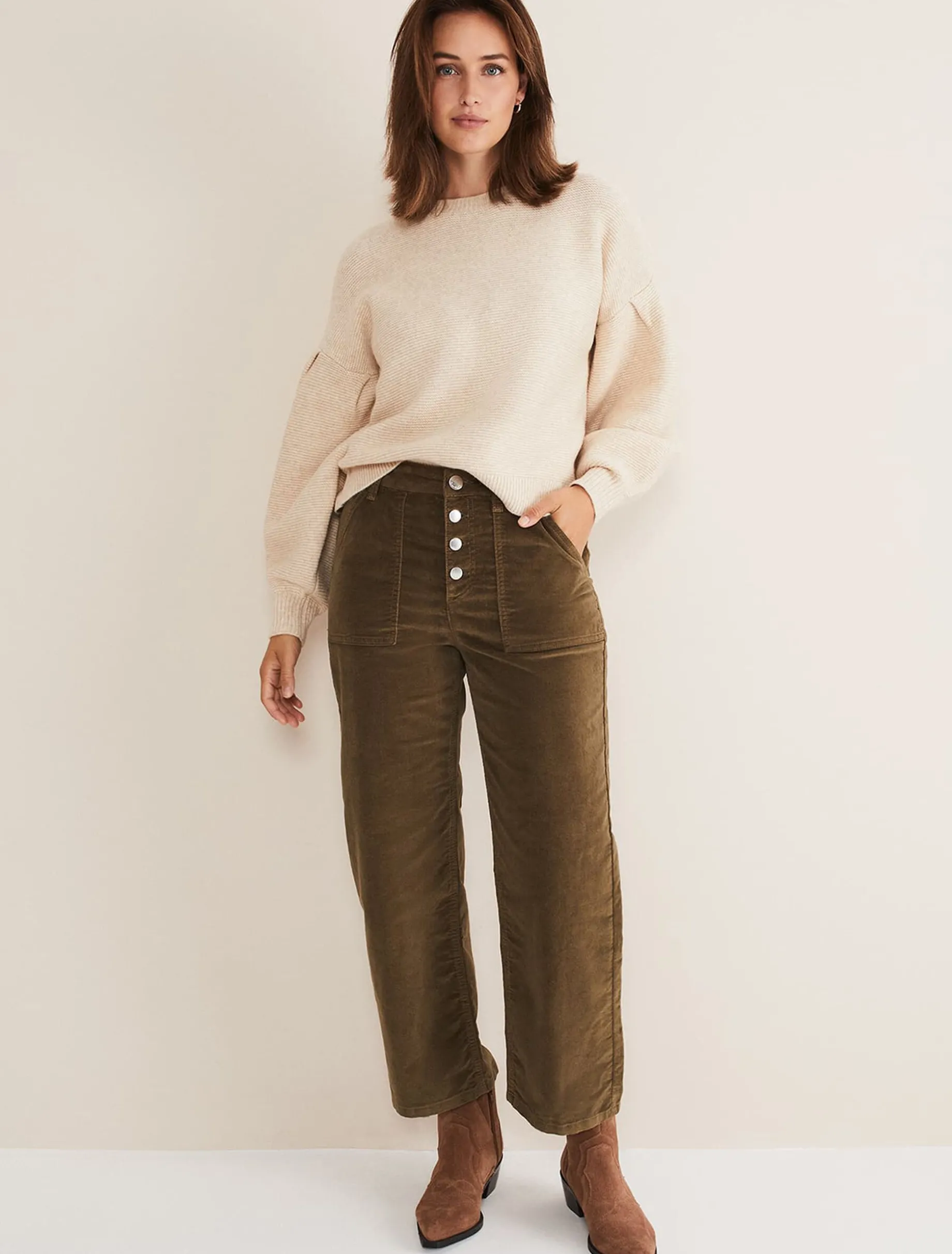 Afia Bell Sleeve Knitted Jumper
