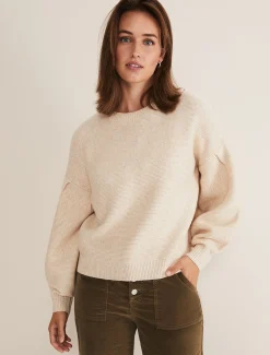 Afia Bell Sleeve Knitted Jumper