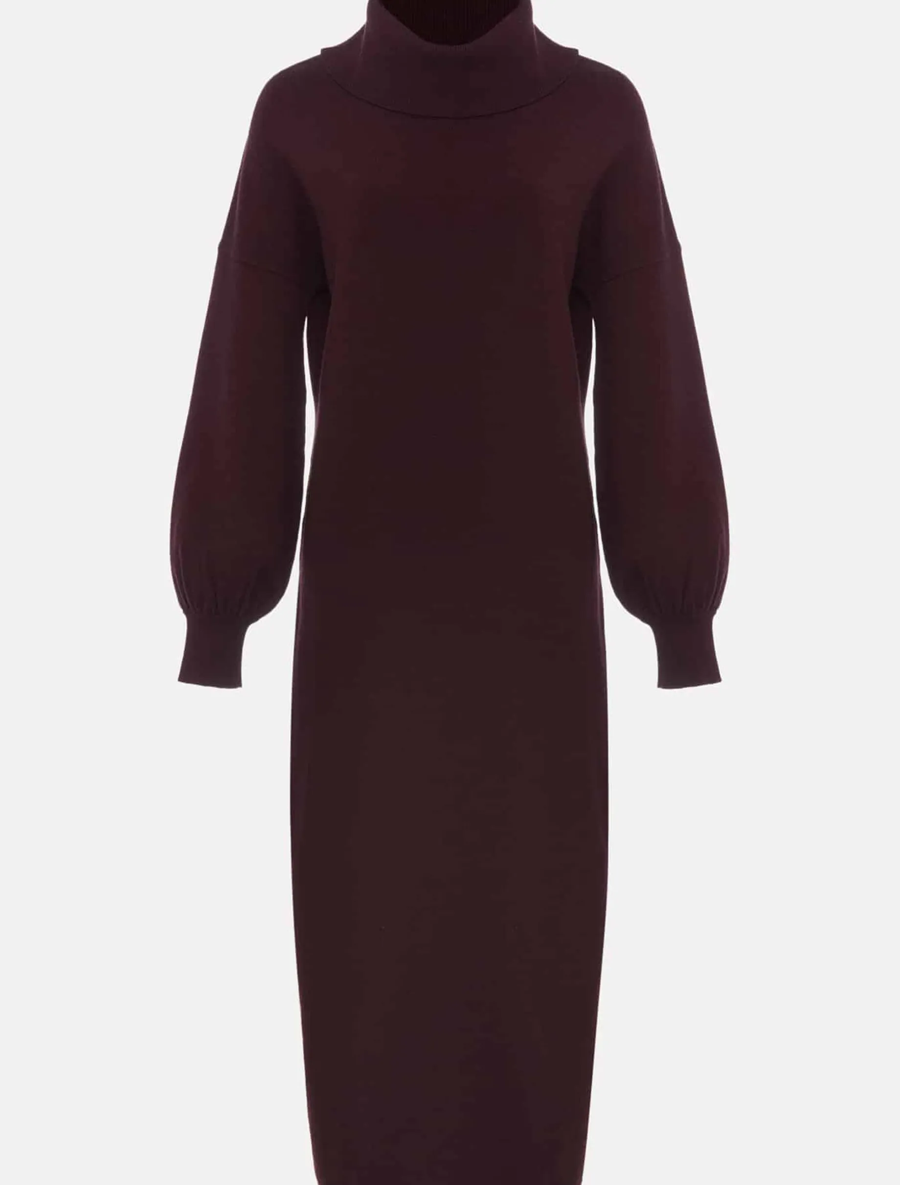 Aileen Maxi Roll Neck Knit Dress