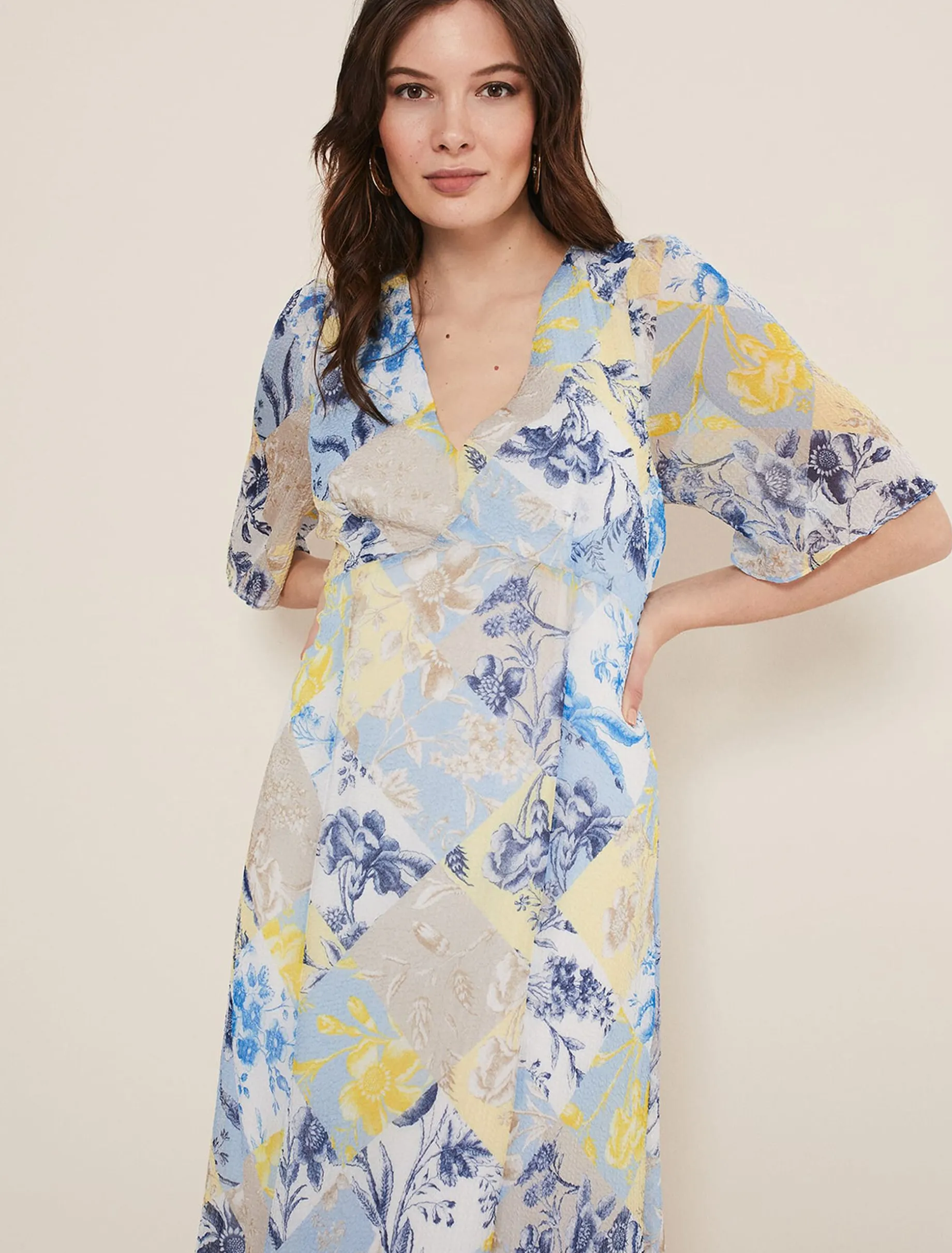 Akia Patchwork Dress