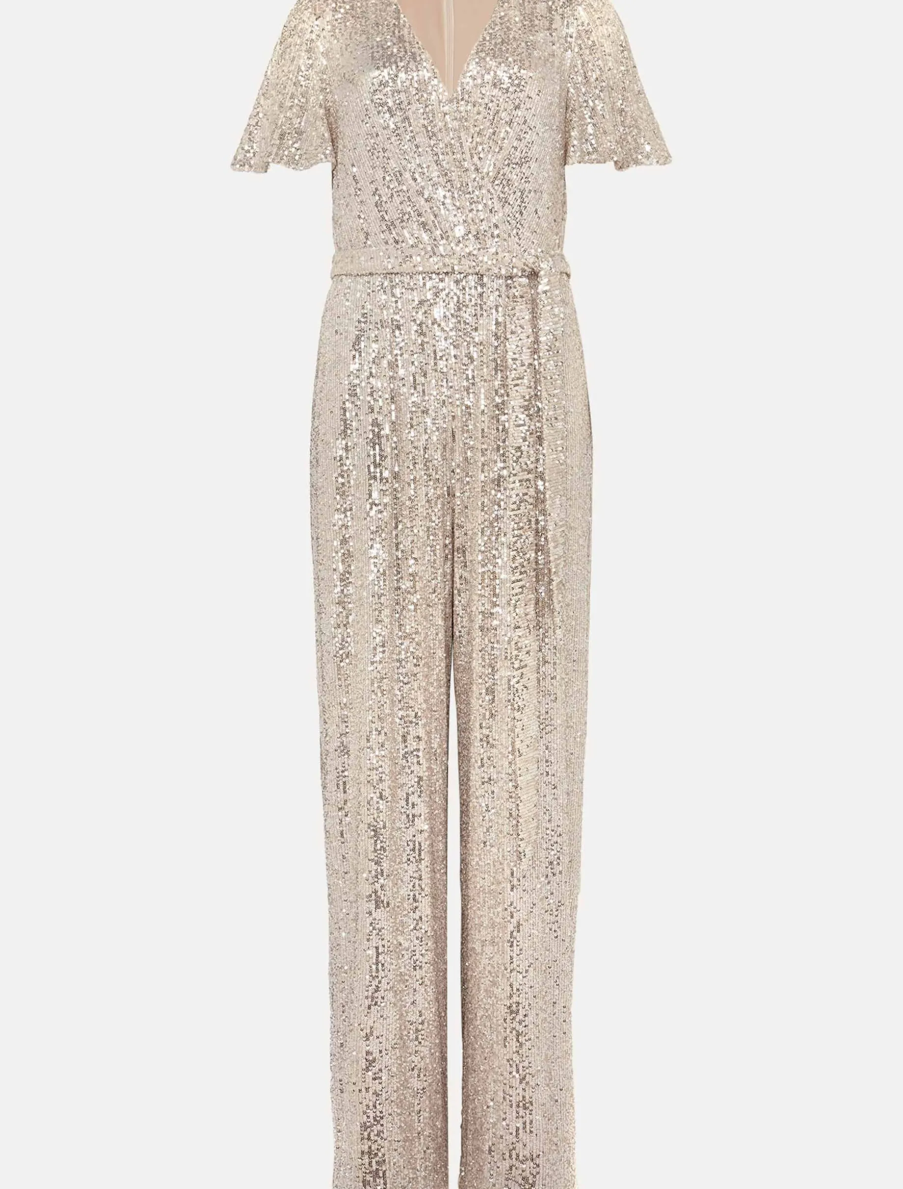 Alessandra Sequin Embellished Jumpsuit