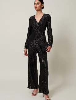 Alessandra Sequin Jumpsuit