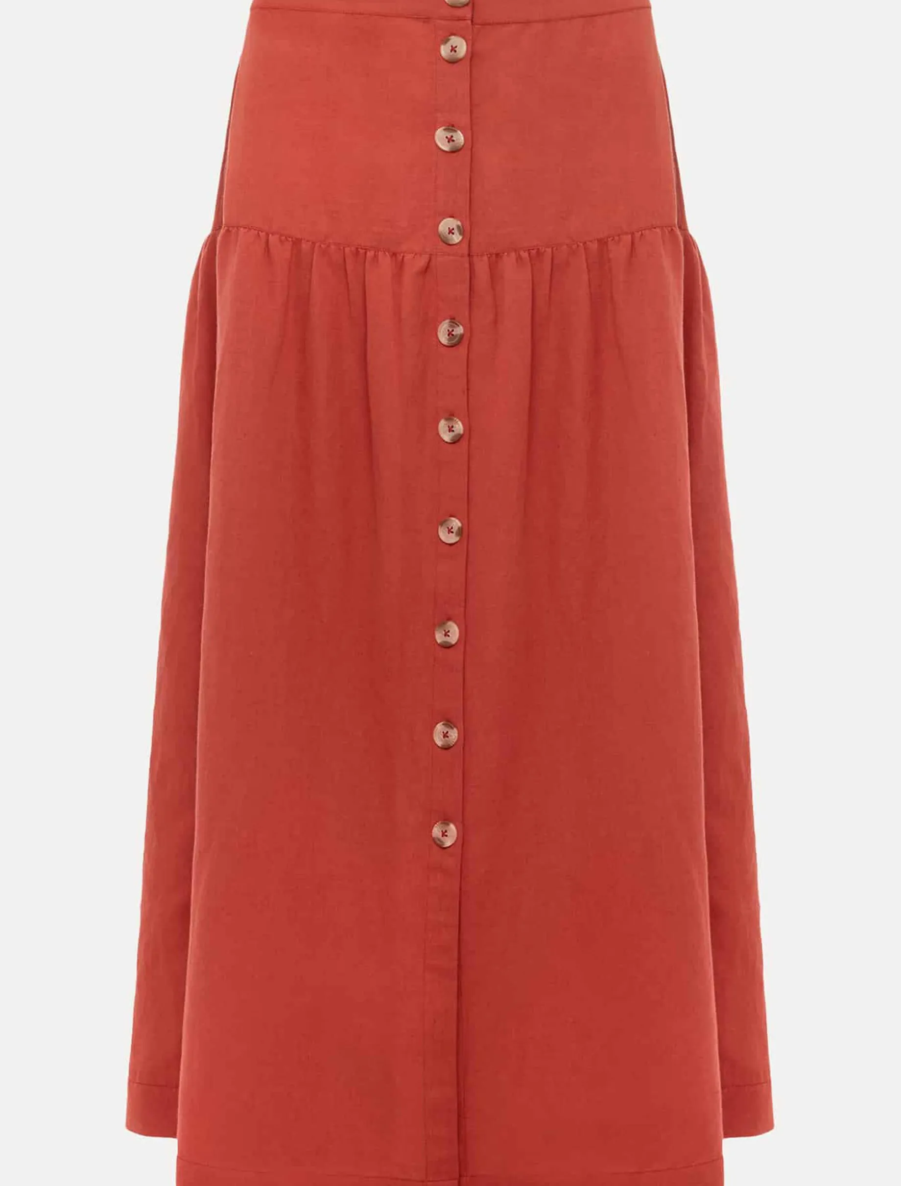 Alessia Linen Maxi Skirt