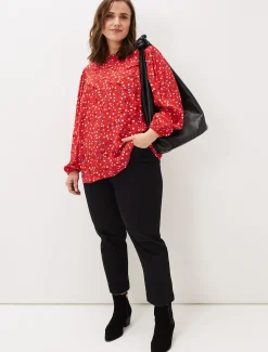 Alexandra Ditsy Floral Print Blouse