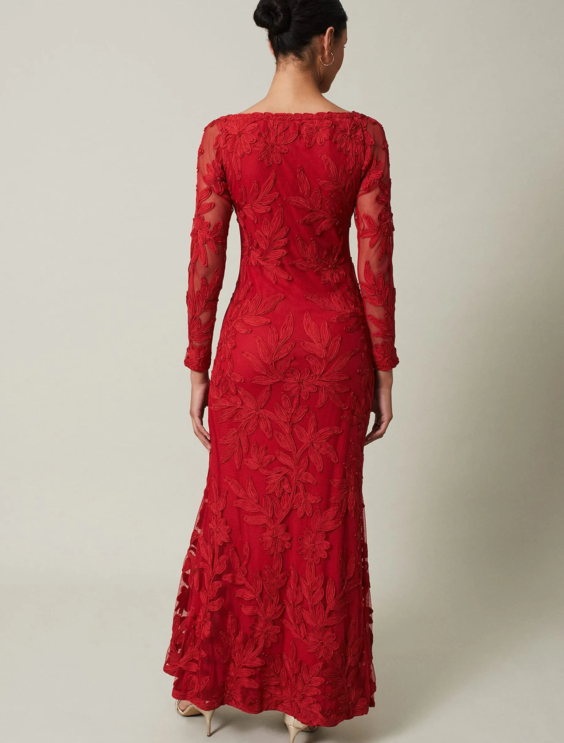 Alicia Tapework Maxi Dress