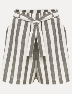 Alison Stripe Linen Short