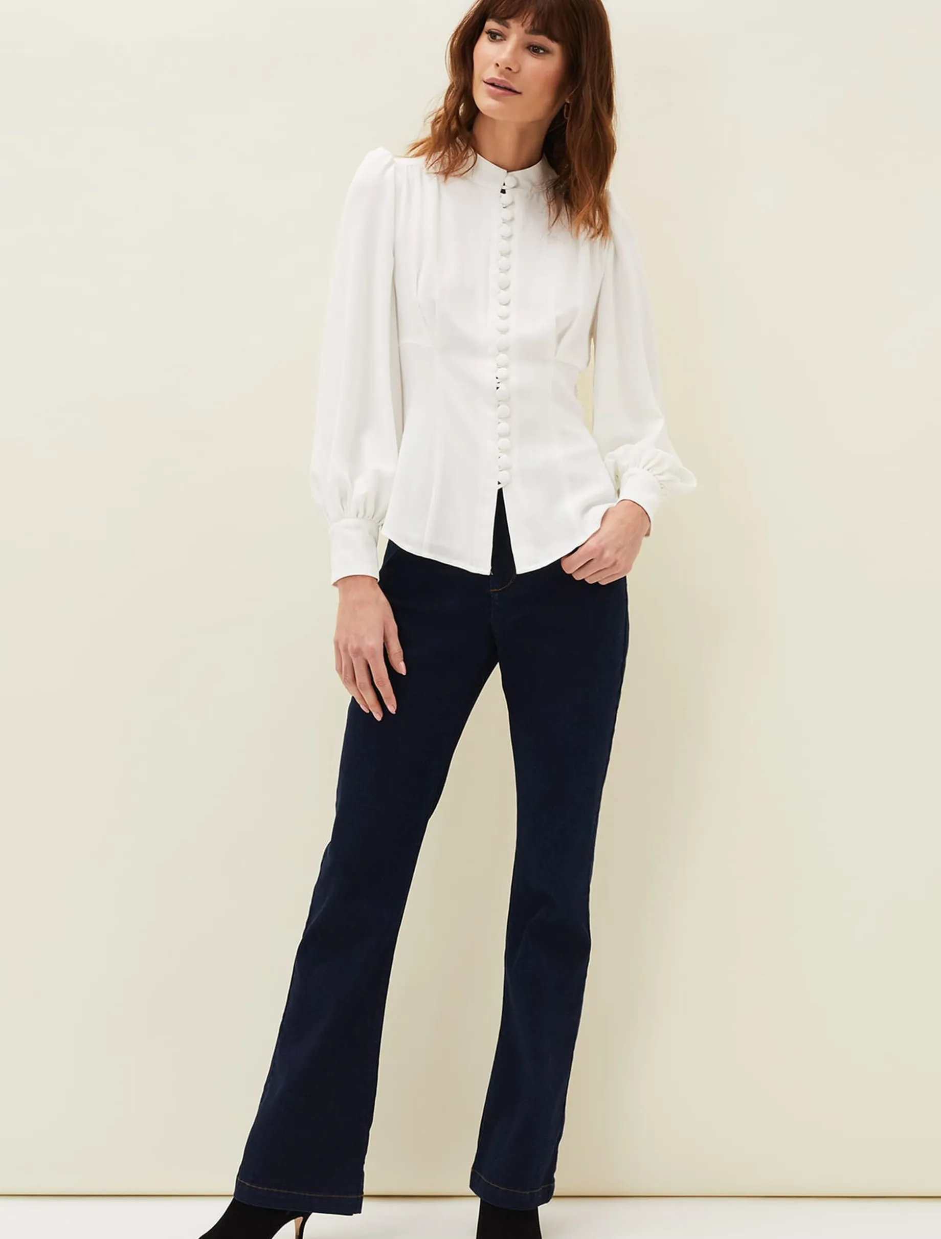 Alix Button Blouse