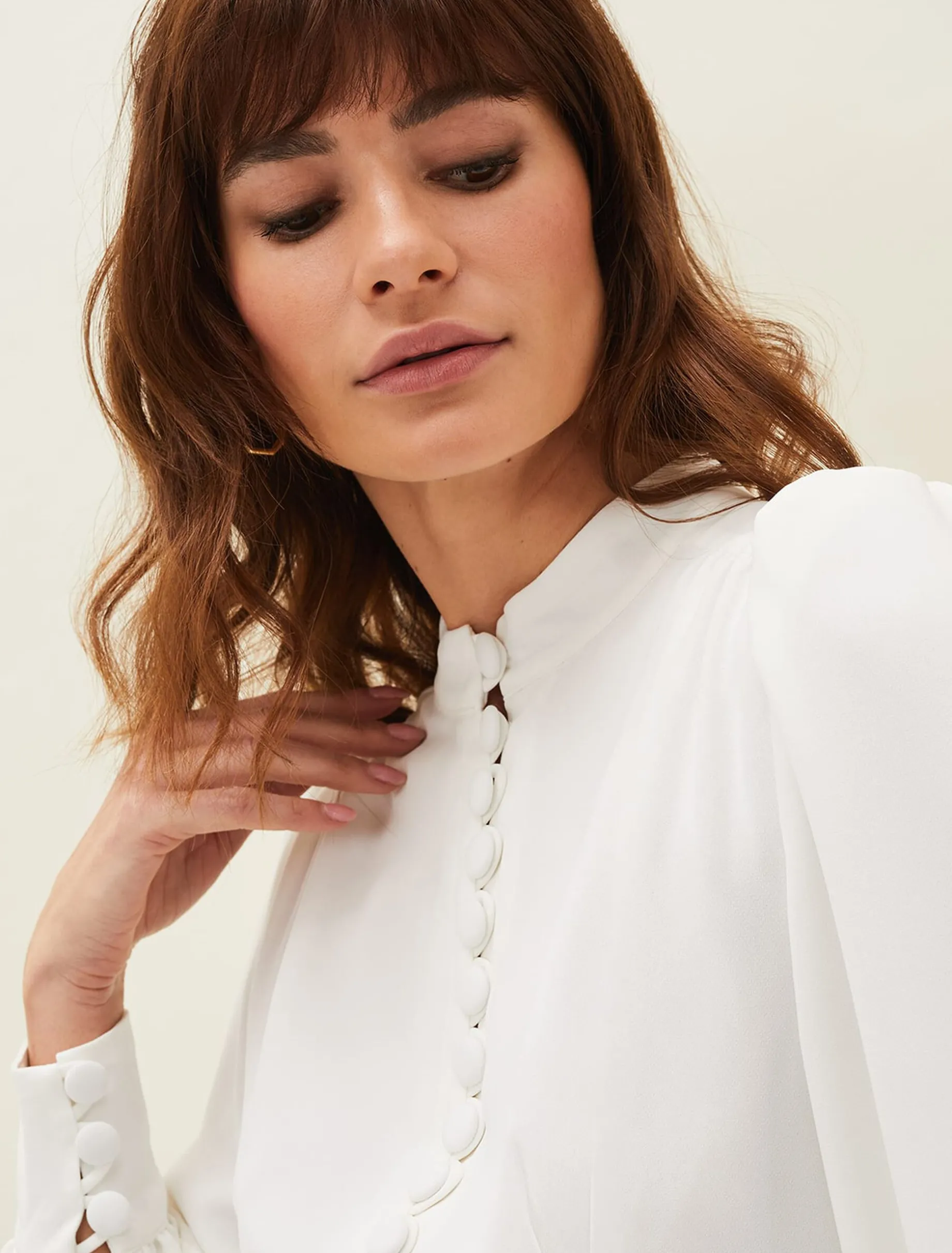 Alix Button Blouse