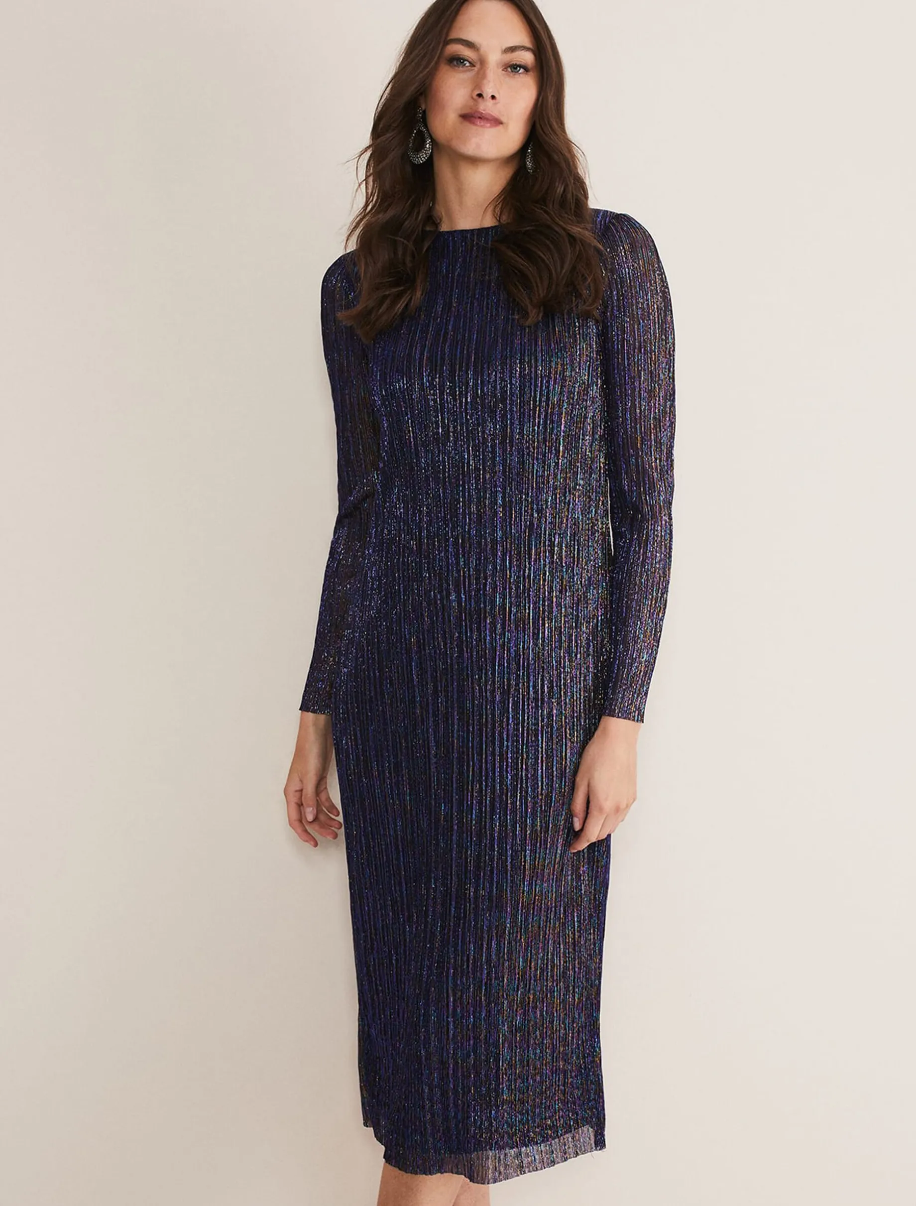 Alix Plisse Dress
