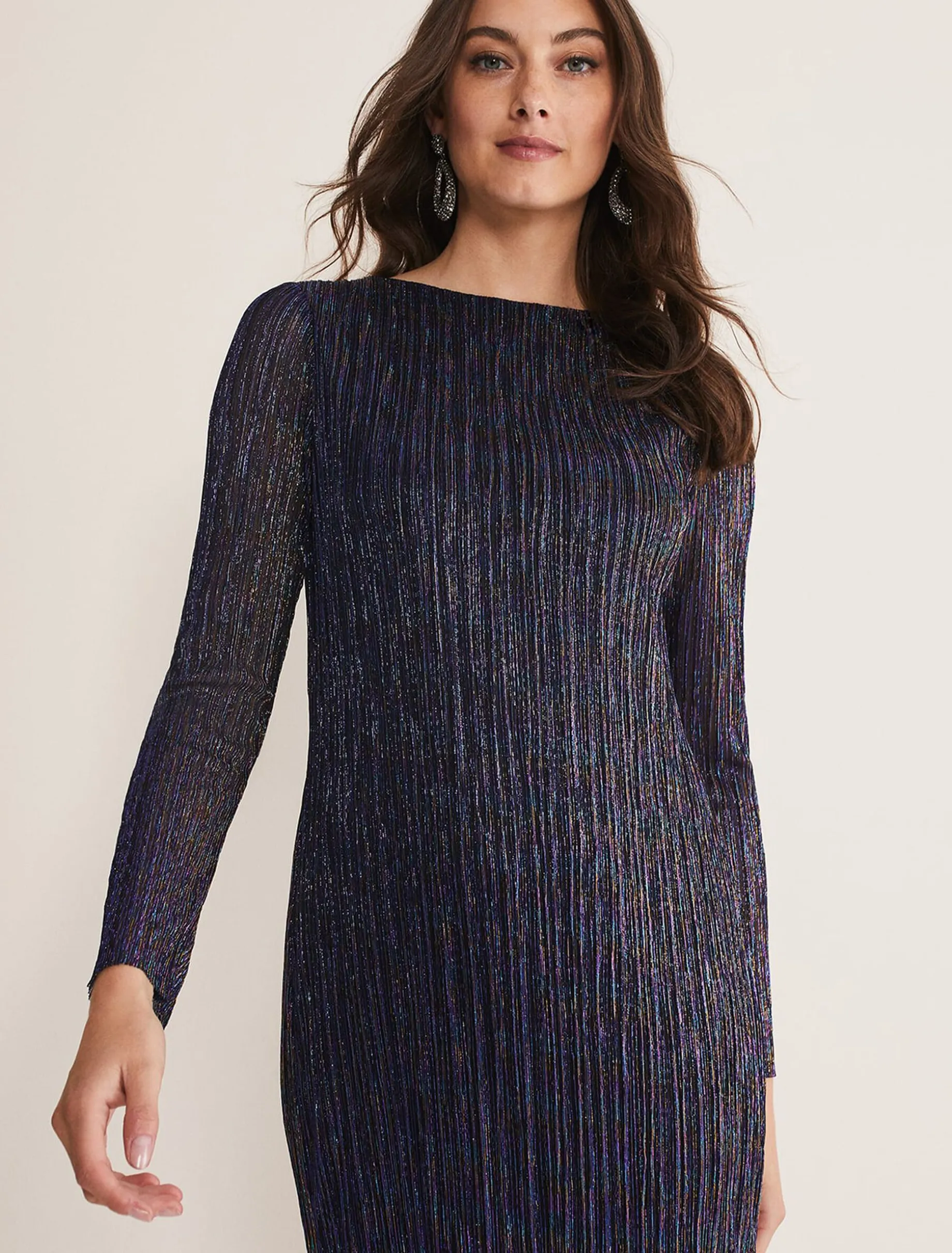 Alix Plisse Dress