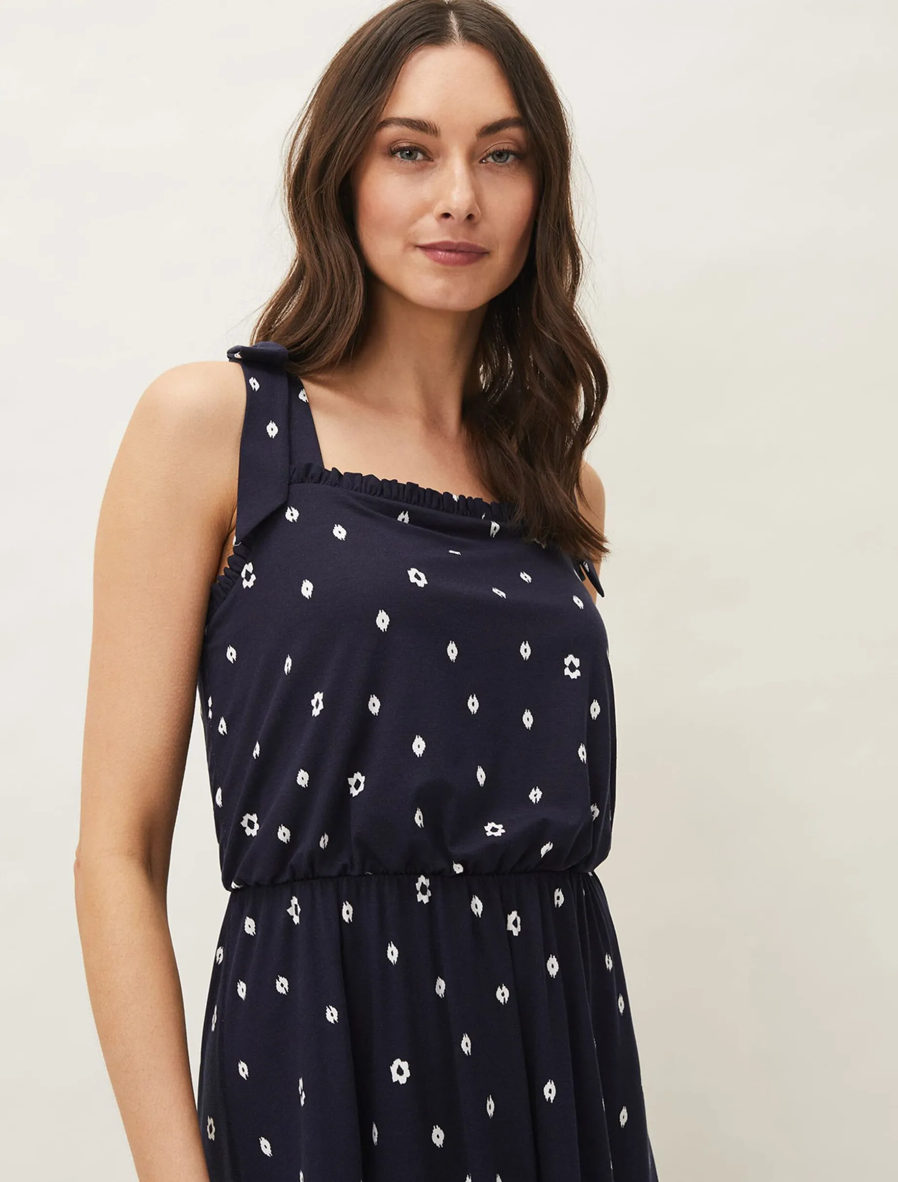 Allanna Floral Midi Dress
