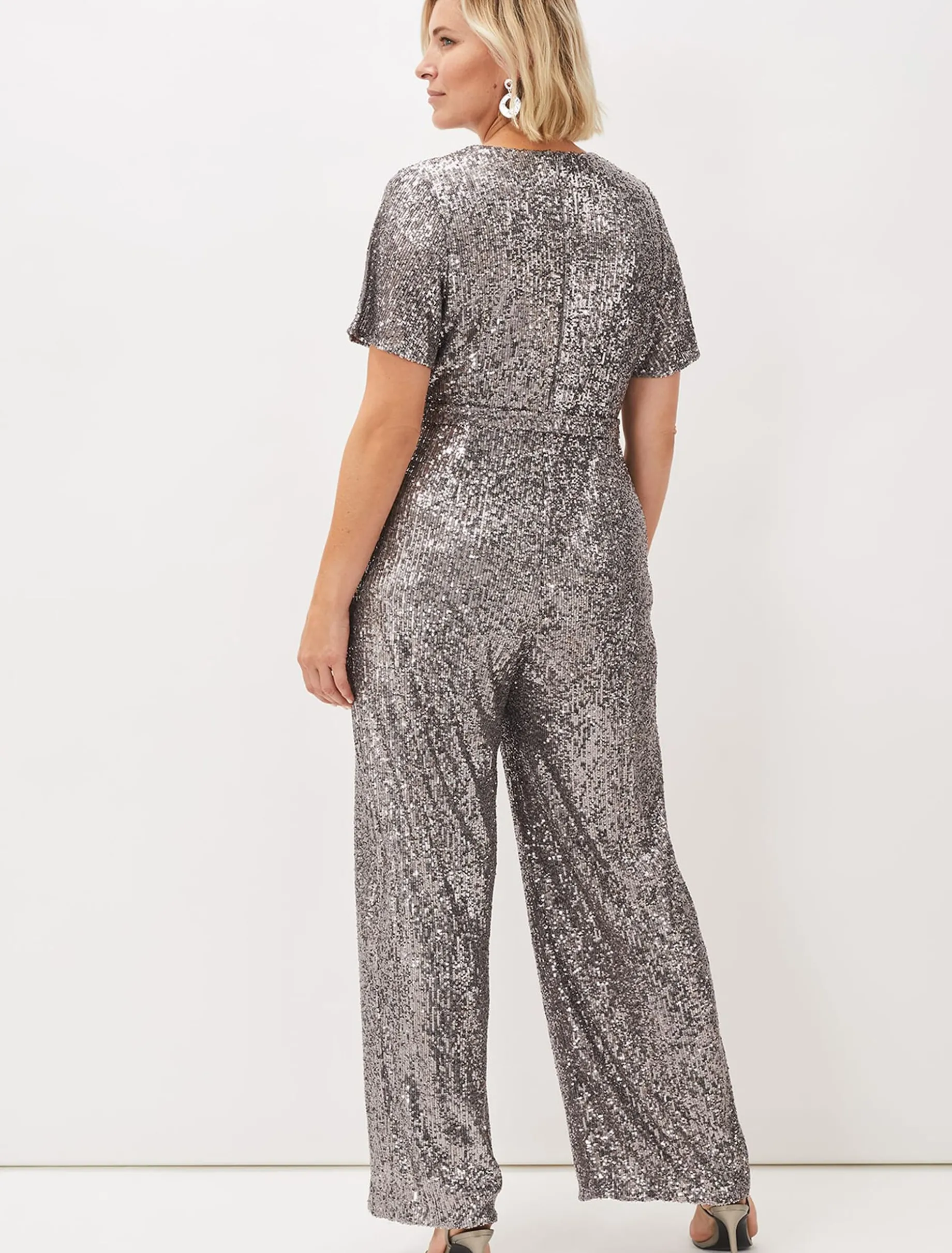 Allesandra Sequin Jumpsuit