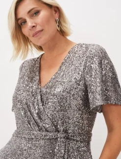 Allesandra Sequin Jumpsuit