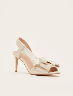 Allie Asymmetric Bow Sandals