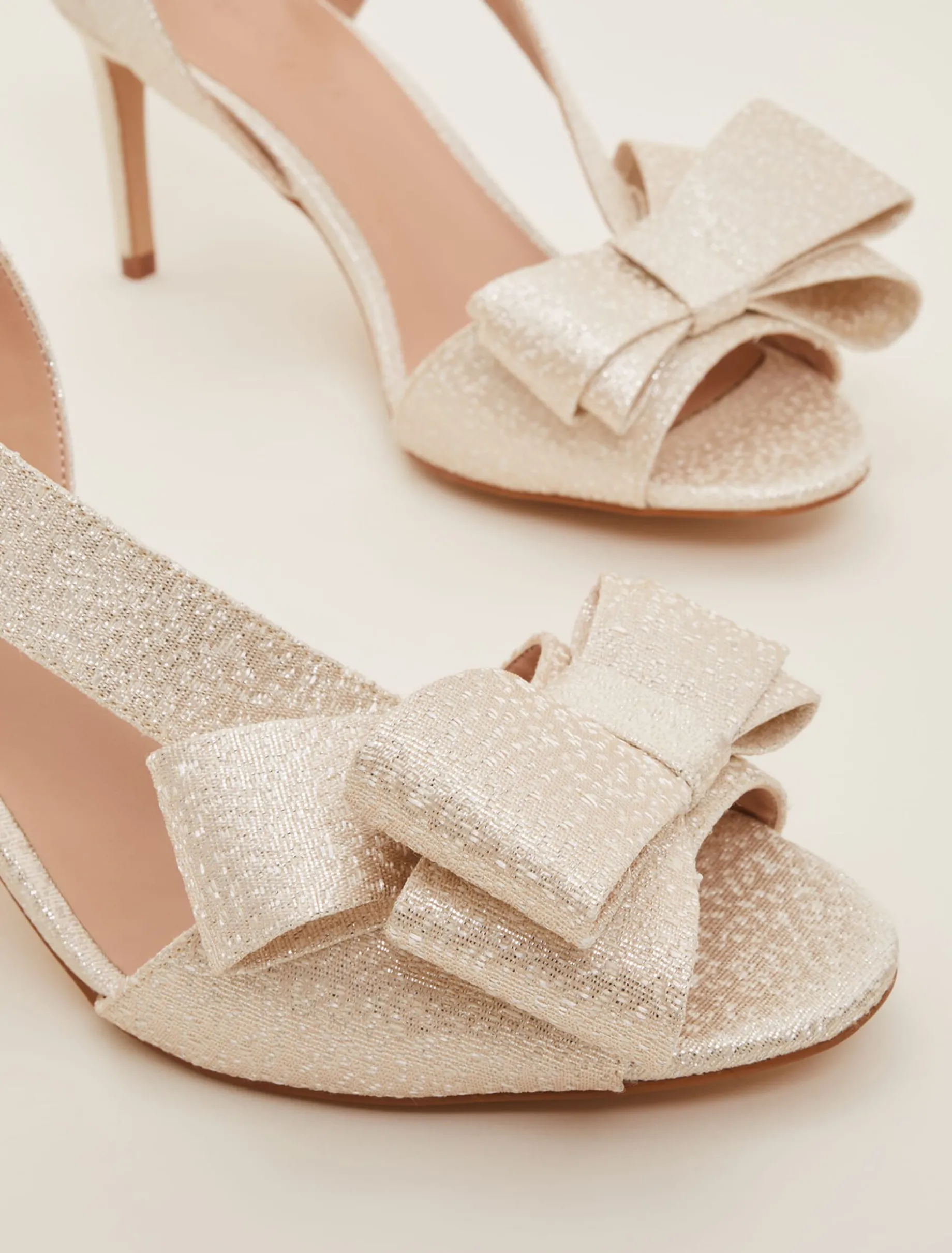 Allie Asymmetric Bow Sandals
