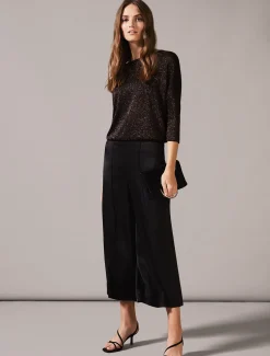 Allison Shimmer Knit Top