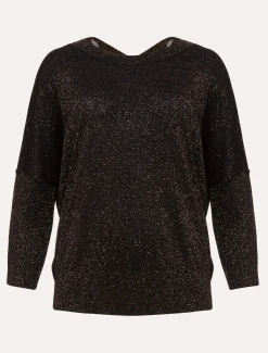 Allison Shimmer Knit Top
