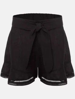 Allora Cut-Out Hem Shorts Co-Ord