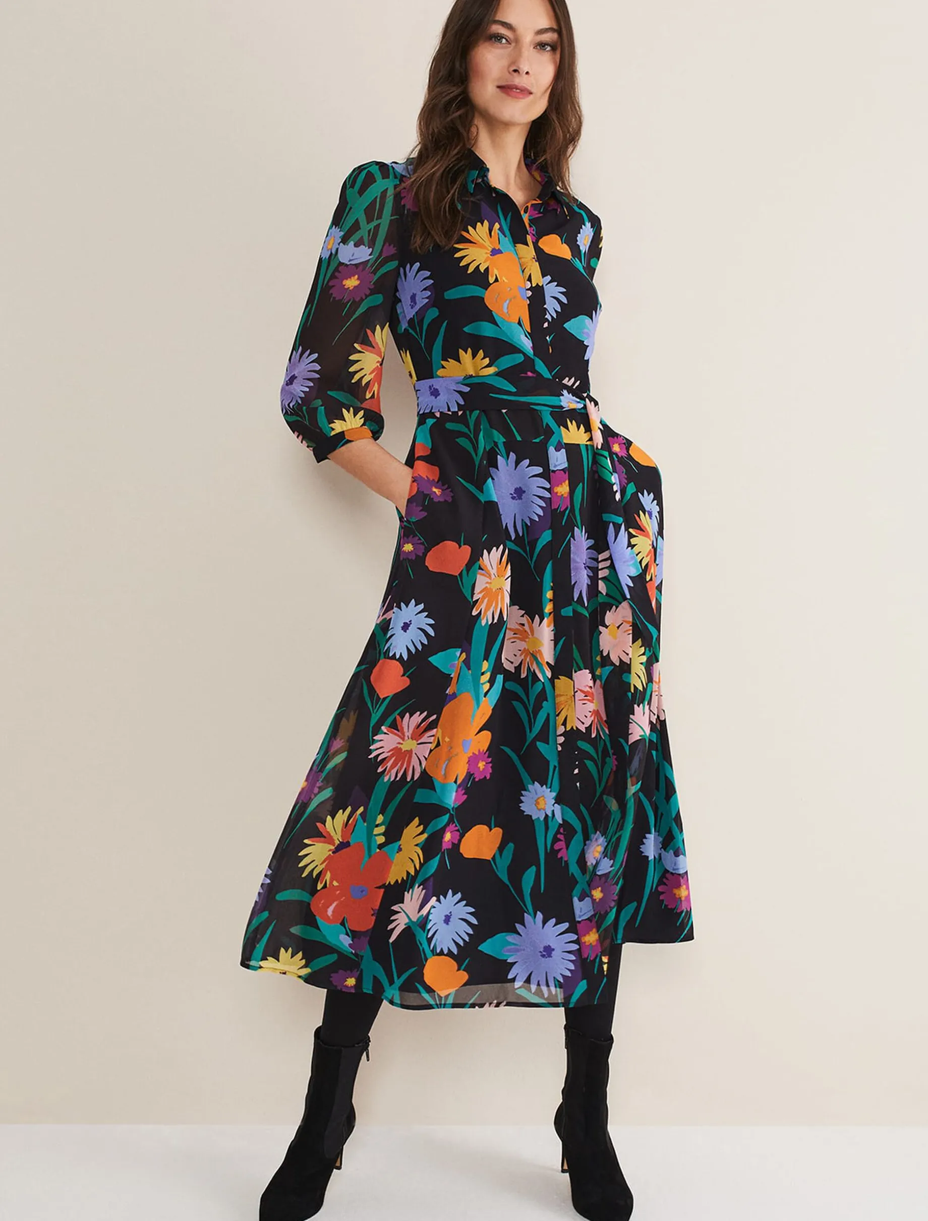 Alta Floral Midaxi Dress