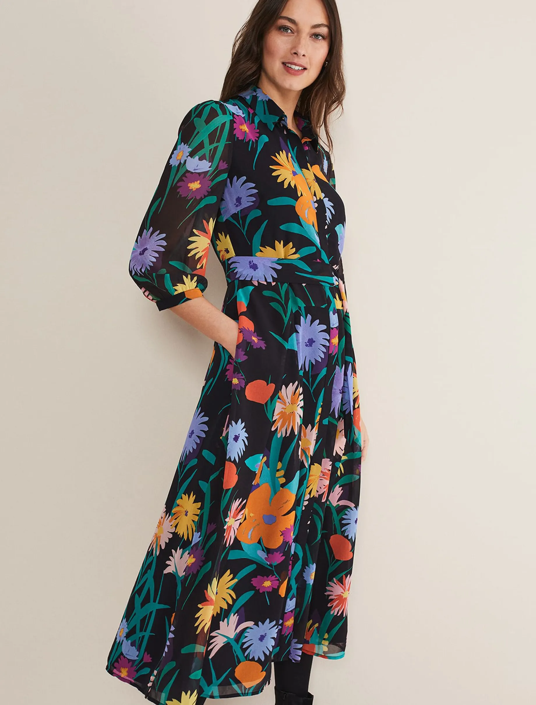 Alta Floral Midaxi Dress