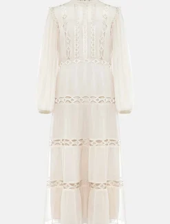Amberlee Cutwork Midi Dress