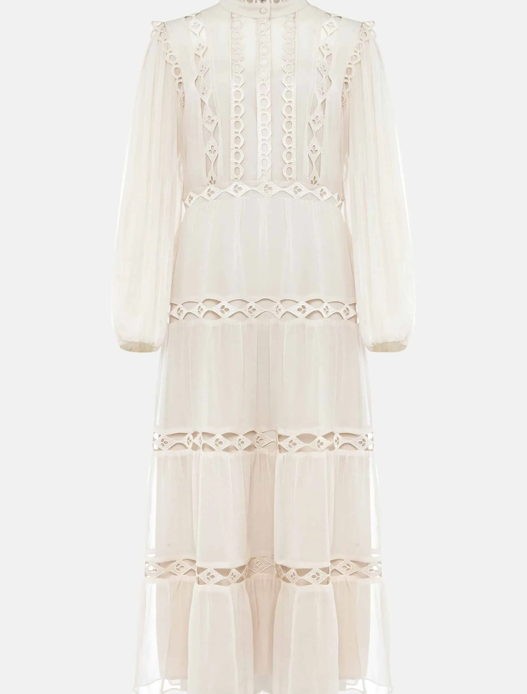 Amberlee Cutwork Midi Dress