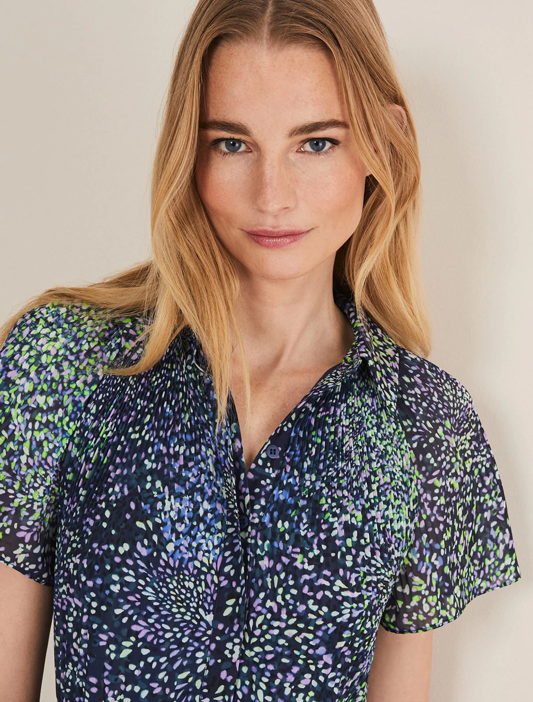 Amelia Petal Shirt Dress