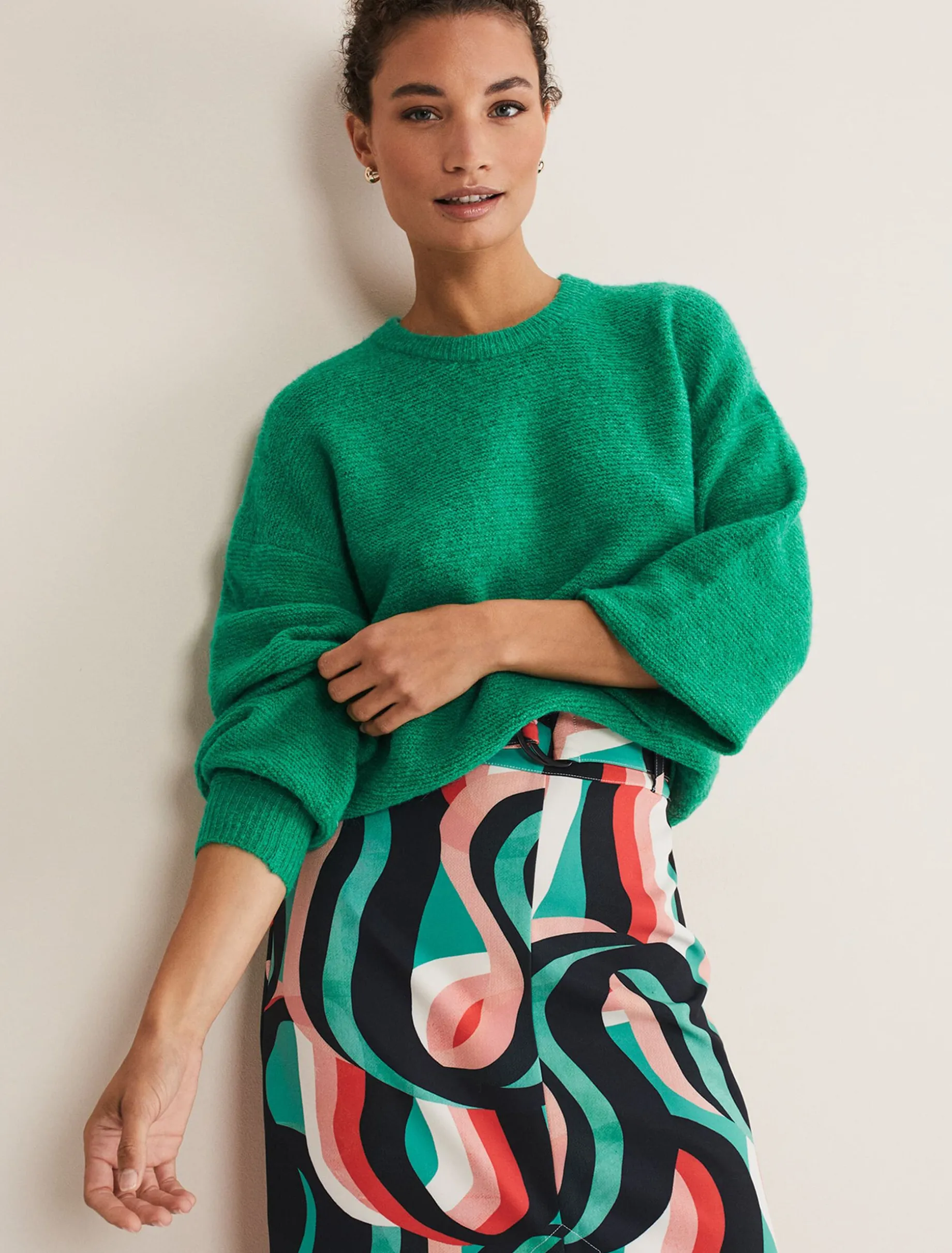 Amiah Mohair Knitted Jumper