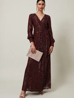 Amily Sequin Maxi Dress