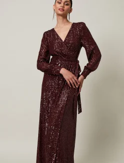 Amily Sequin Maxi Dress