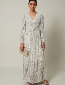 Amily Sequin Maxi Dress