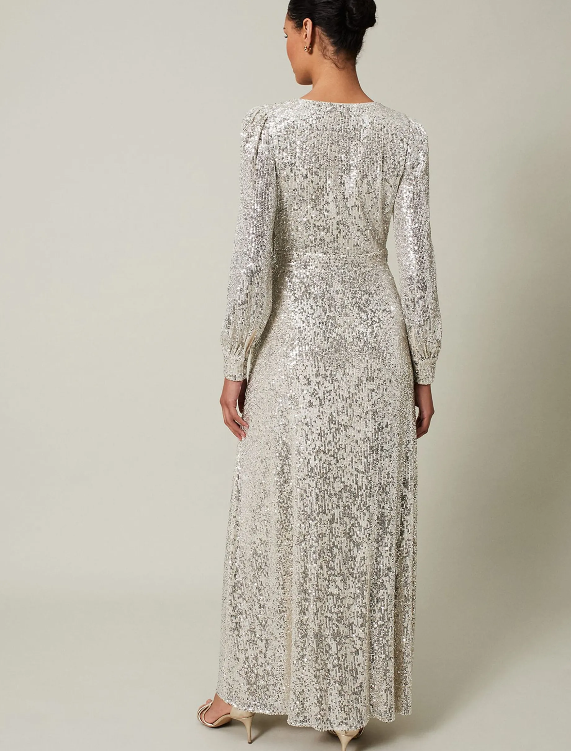 Amily Sequin Maxi Dress