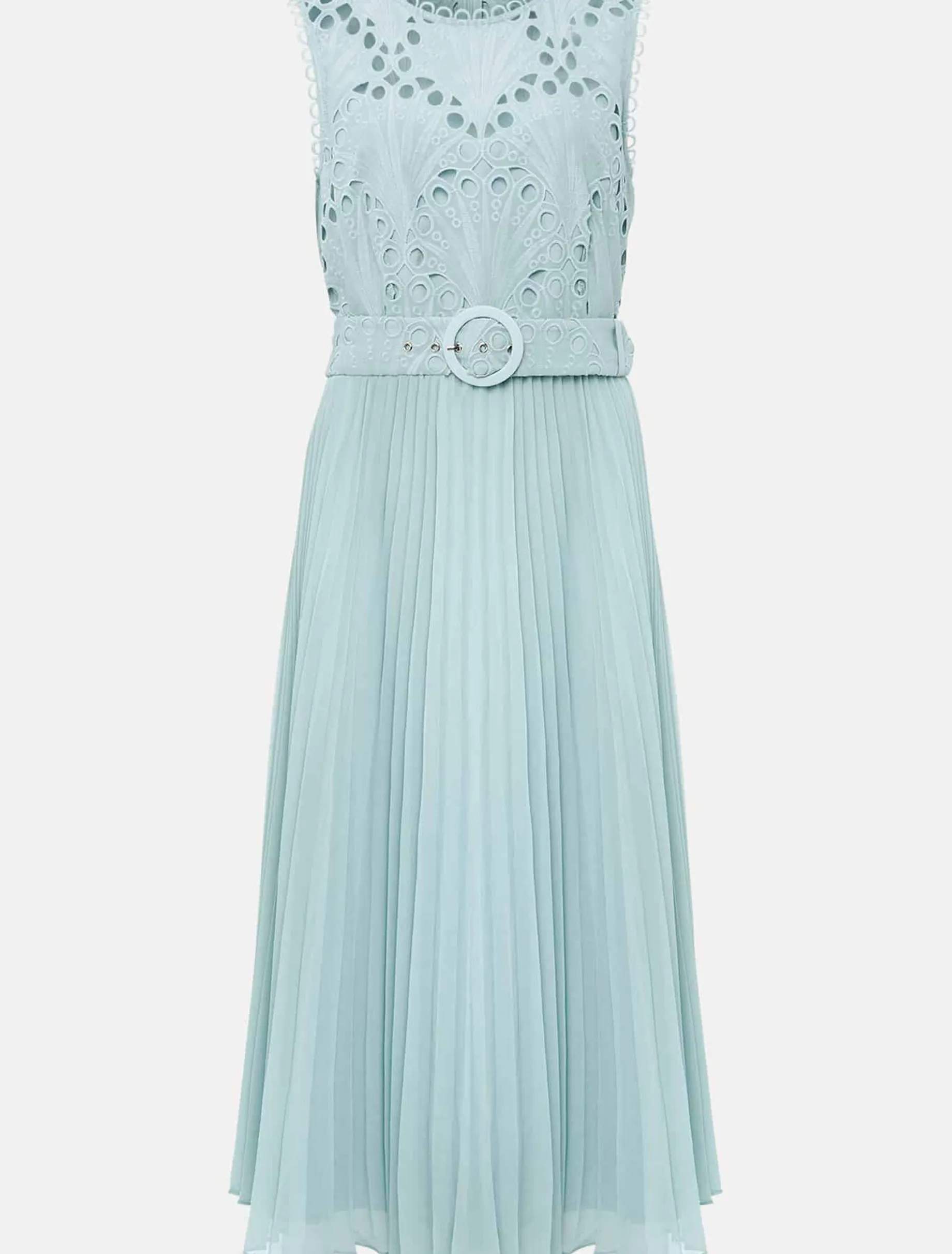 Amora Lace Bodice Midi Dress
