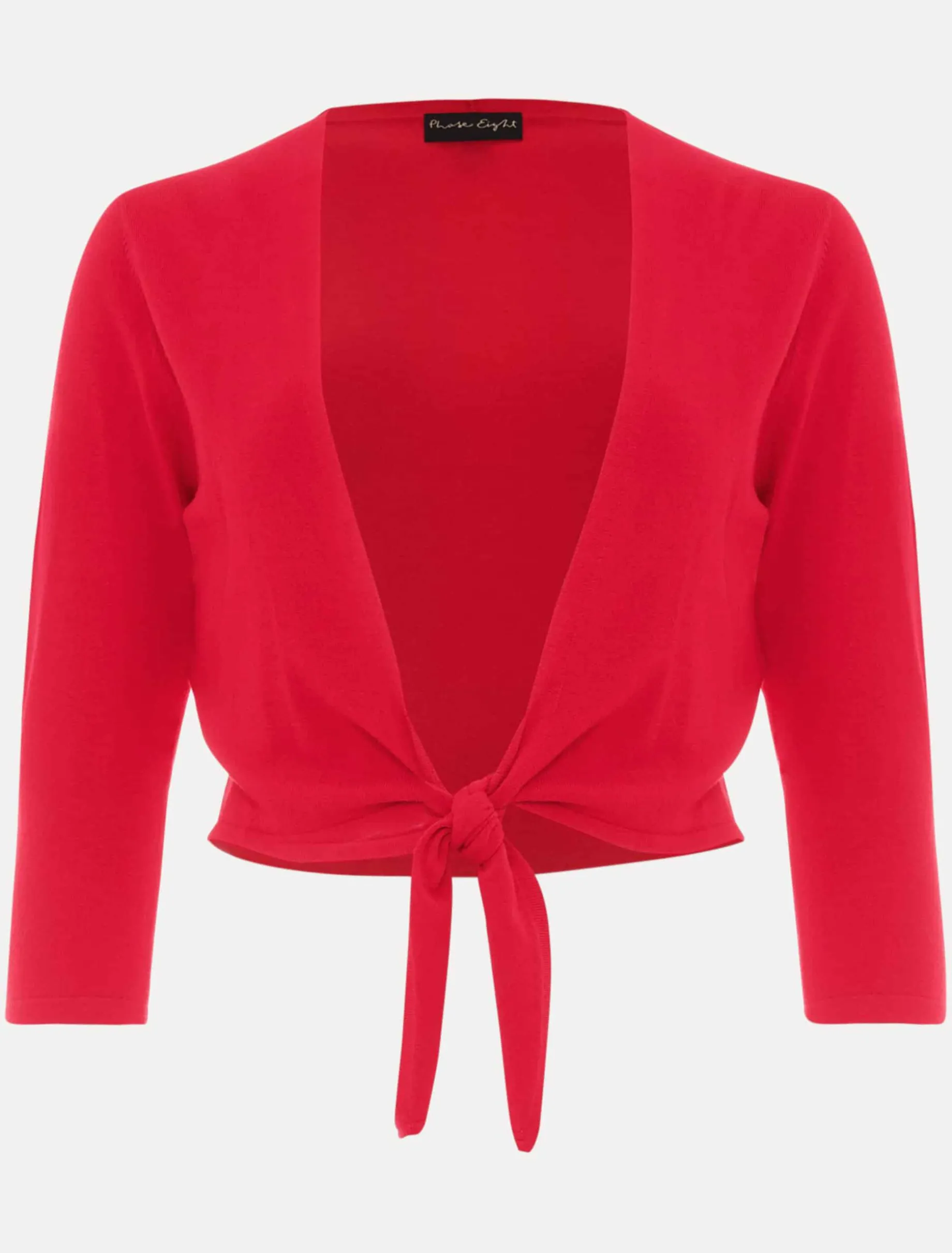Ana Tie Front Knit Cover Up