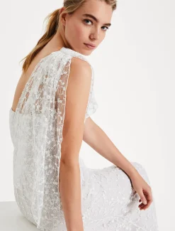 Anabel Lace One Shoulder Wedding Dress