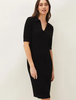 Analise Ribbed Knit Dress