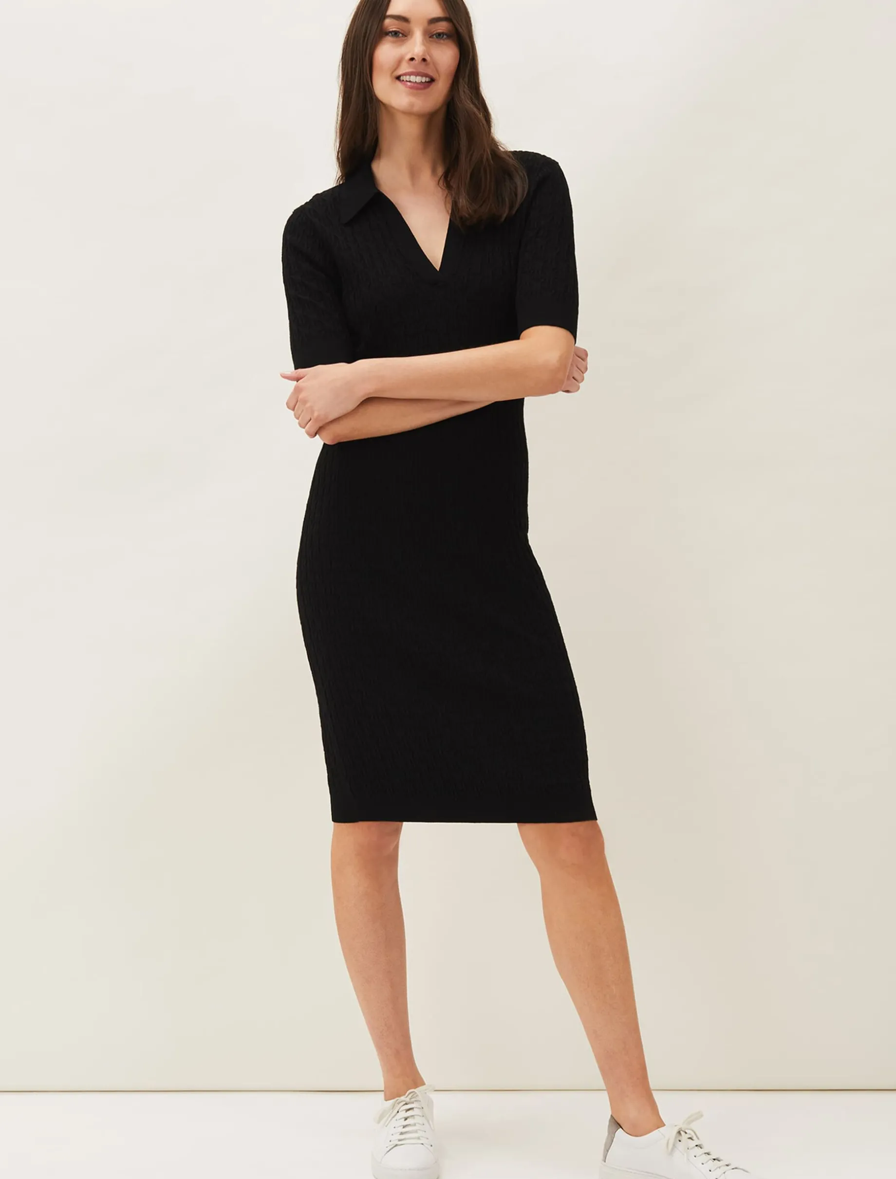 Analise Ribbed Knit Dress